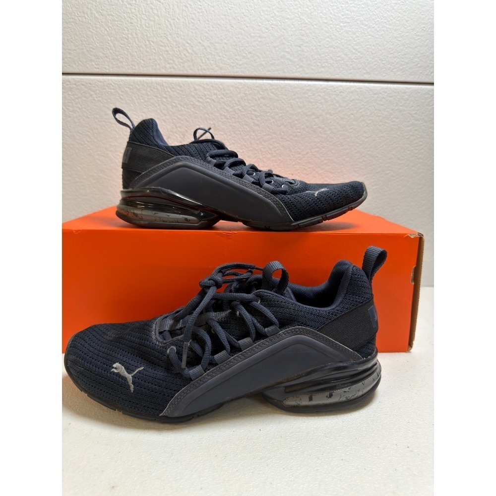 Puma Cell Vive‎ Evo Mens Navy Blue Running Shoes 8m #2594
